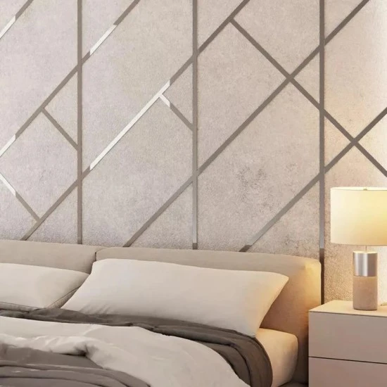 Platbanda crom lucios, 50x2700x0.6 mm, inox, profil decorativ