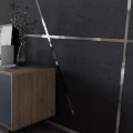 Platbanda crom lucios, 50x2700x0.6 mm, inox, profil decorativ