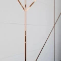 Platbanda cupru brushed, 15x2700x0.6 mm, inox, profil decorativ