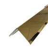 Coltar inox 20x20 mm auriu lucios 2700 mm - Profil tip L tesit