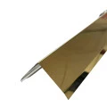 Coltar inox 20x20 mm auriu lucios 2700 mm - Profil tip L tesit