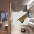 Coltar inox 20x20 mm auriu lucios 2700 mm - Profil tip L tesit