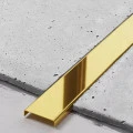 Profil U, inox, auriu lucios 30x9x2700 mm