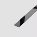 Platbanda negru oglinda, 15x2700x0.6 mm, inox, profil decorativ