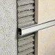 Profil U inox 15x9x2700 mm crom lucios
