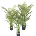 Arbore artificial Areca multiplu, 160 cm inaltime, 70 cm latime, verde