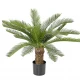Palmier artificial Cycas, verde, 90 cm