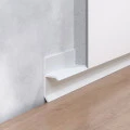 Plinta ascunsa shadow gap aluminiu alb 20 mm x 3 m F1 2015W