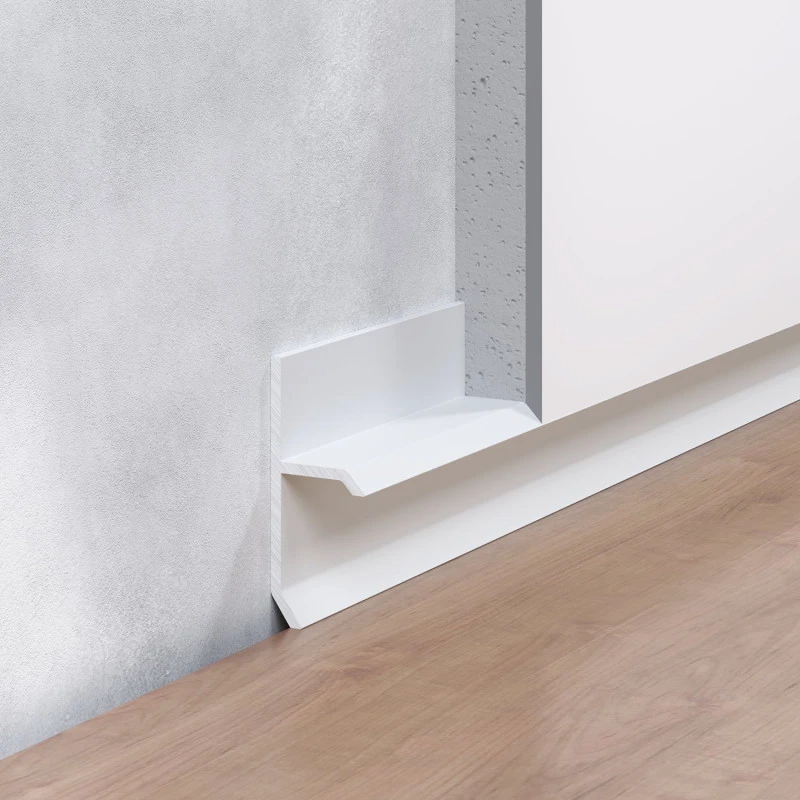 Plinta ascunsa shadow gap aluminiu alb 20 mm x 3 m F1 2015W