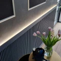 Brau decorativ perete LED 10 x 2,5 x 200 cm QL017