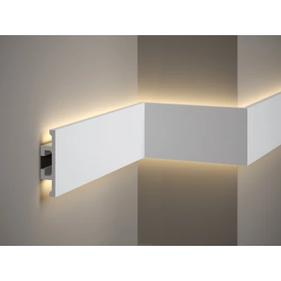 Brau Decorativ Minimalist cu LED de Perete QL017 10x2.5x200 cm MARDOM DECOR