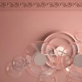 Brau decorativ perete 12,8 x 1,4 x 200 cm MDC236