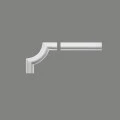 Coltar brau 15,5 x 15,5 x 4,1 cm MDD332-13