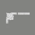 Coltar brau 25,5 x 25,5 x 5,4 cm MDC258-13