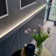 Brau Decorativ Minimalist cu LED de Perete QL017 10x2.5x200 cm
