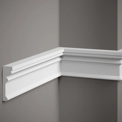Brau decorativ poliuretan alb MDD305 MARDOM DECOR