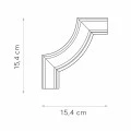 Coltarul brau 15,4 x 15,4 x 4 cm MD002-10