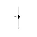 Brau decorativ perete 2 x 1 x 200 cm QL022