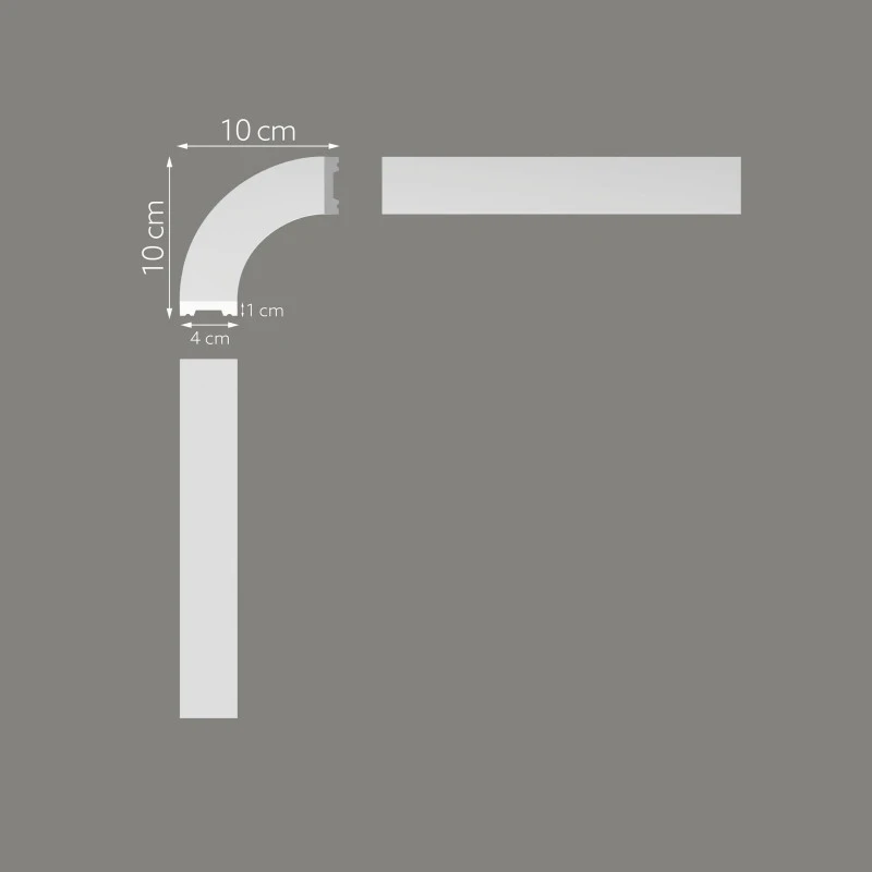 Coltar brau 10 x 10 x 4 cm MD011-10