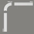 Colțar decorativ MD011-10