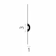 Baghetă de Perete Minimalistă MD031 3x1x200 cm Baghetă de Perete Minimalistă MD031 3x1x200 cm