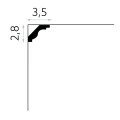Cornisa flexibilă tavan MDB135F