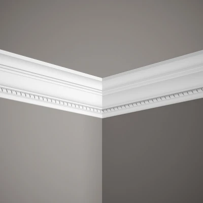  Cornișă Decorativă Tavan MDA106 Clasică 7.5x7.5x200 cm MARDOM DECOR