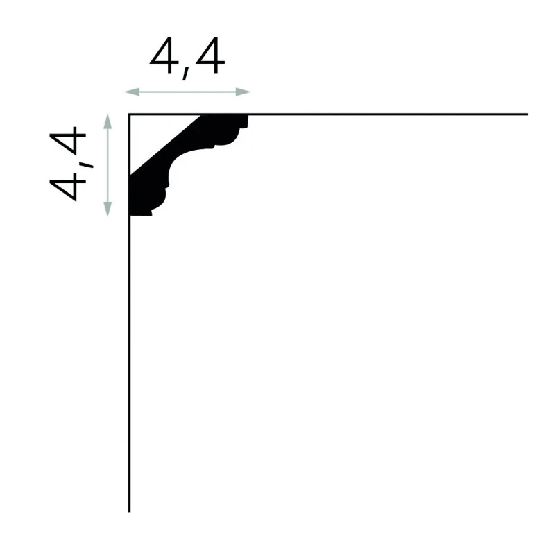 Cornisa tavan flexibila MDB112F