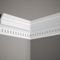 Cornisa decorativa MDA046, poliuretan, 200x10,7x12 cm