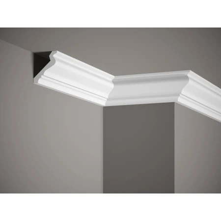 Cornisa MDB185 - design modern, alba, poliuretan