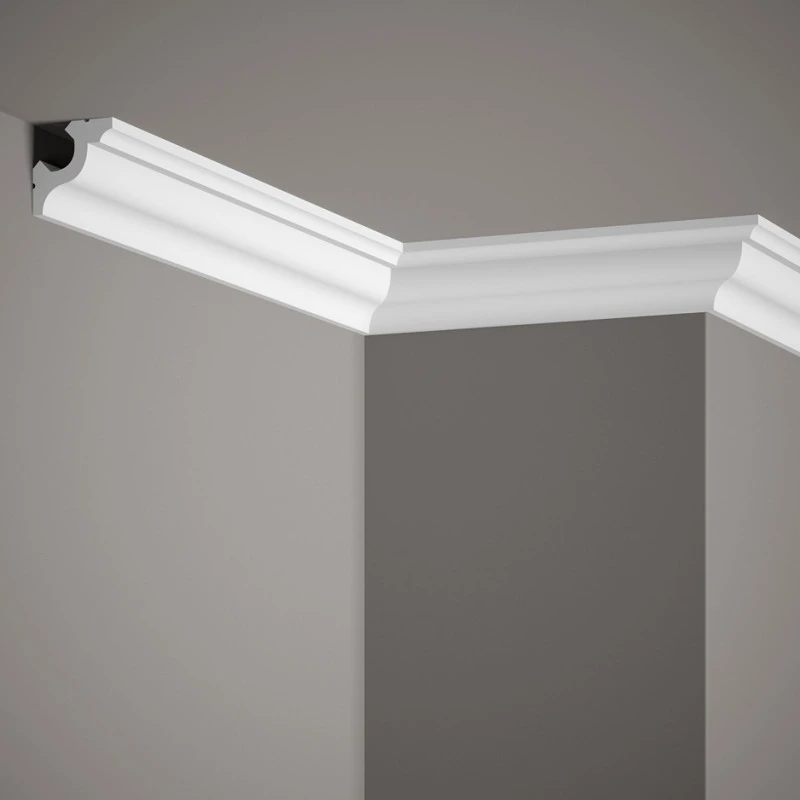 Cornișă Scafa de Tavan cu LED MD172 4x4 cm