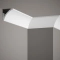 Cornișă Scafa de Tavan cu LED MD380 Modernă 6.7x6.7 cm