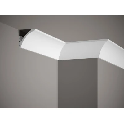 Cornișă Scafa de Tavan cu LED MD380 Modernă 6.7x6.7 cm MARDOM DECOR
