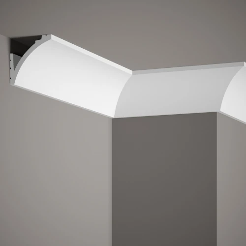 Cornișă Scafa de Tavan cu LED MD380 Modernă 6.7x6.7 cm