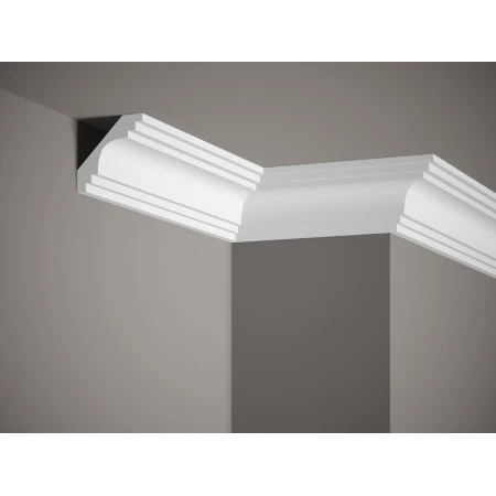 Cornisa tavan MDB152, poliuretan, 7.6x7.6x200 cm, Mardom Decor