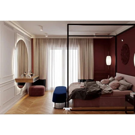 Cornisa tavan MDB152, poliuretan, 7.6x7.6x200 cm, Mardom Decor