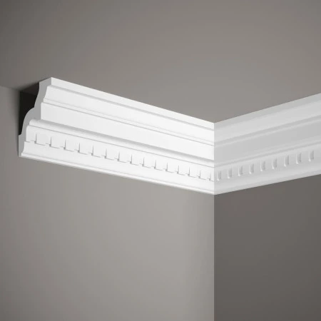Cornisa decorativa, clasica, poliuretan, 200x7,9x8,8 cm MDA002