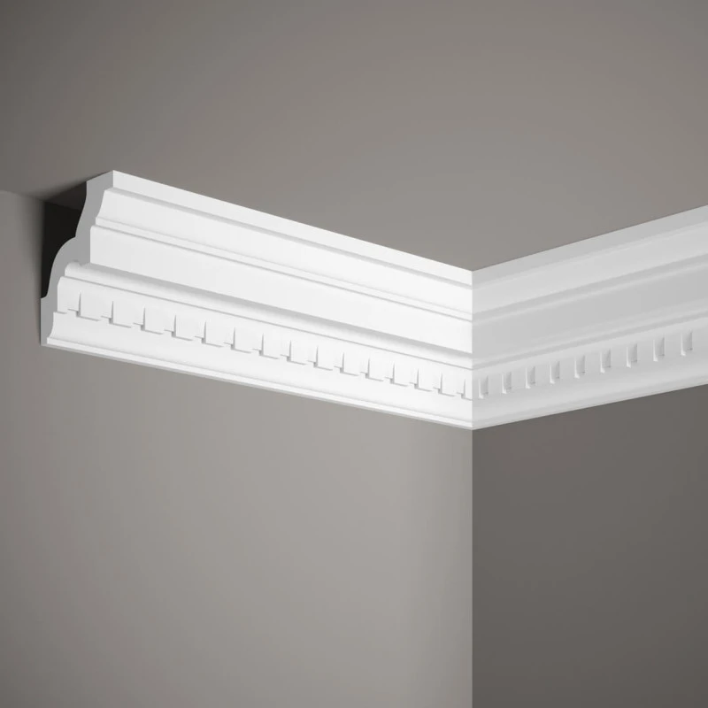 Cornisa decorativa, clasica, poliuretan, 200x7,9x8,8 cm MDA002