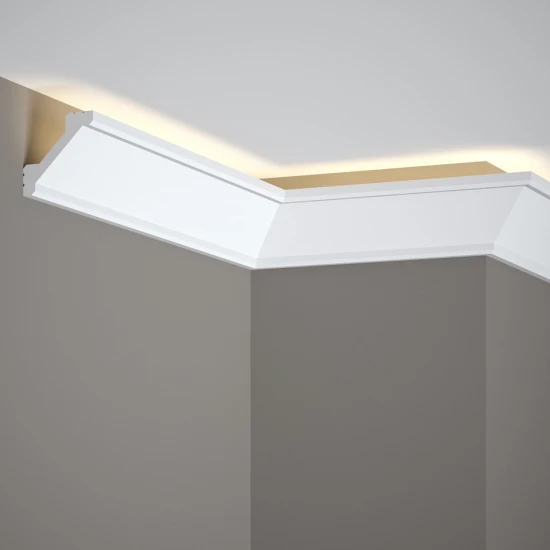 Cornișă Scafa de Tavan cu LED MD368 5.1x5.1 cm