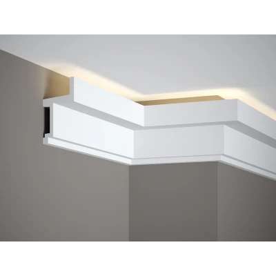 Profil Cornisa Scafa LED Tavan MDB115 11x6 cm MARDOM DECOR