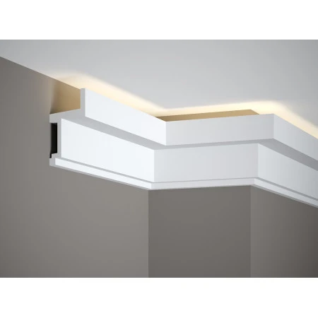 Profil Cornisa Scafa LED Tavan MDB115 11x6 cm