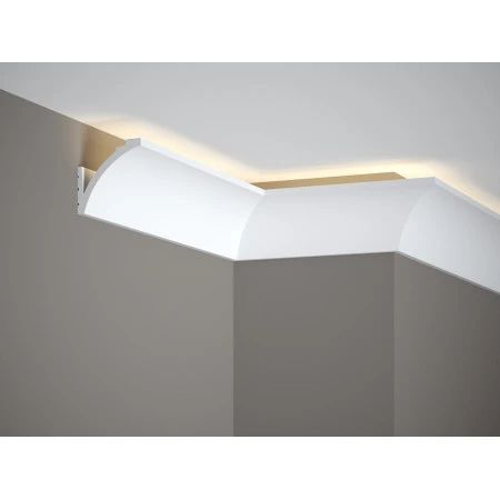 Cornișă Scafa de Tavan cu LED MD380 Modernă 6.7x6.7 cm