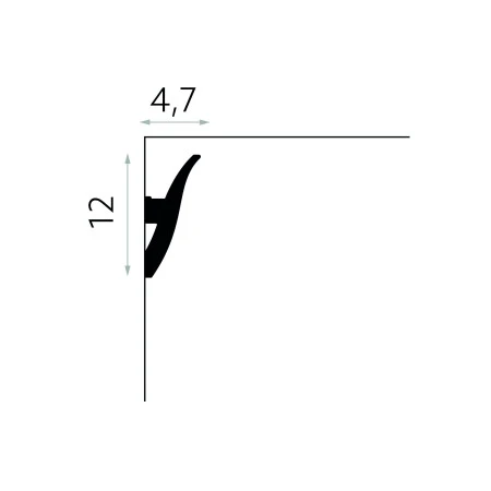 Scafa LED Perete Tavan QL009 12x4.7 cm