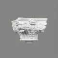 Capitel decorativ coloana Ø 18 cm C1001-2W 33 x 33 x 24,5 cm