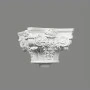 Capitel decorativ coloana Ø 18 cm C1001-2W 33 x 33 x 24,5 cm