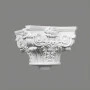 Capitel decorativ coloana Ø 15 cm C1000-2W 29 x 29 x 20,7 cm