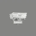 Capitel decorativ coloana Ø 15 cm C1000-2W 29 x 29 x 20,7 cm