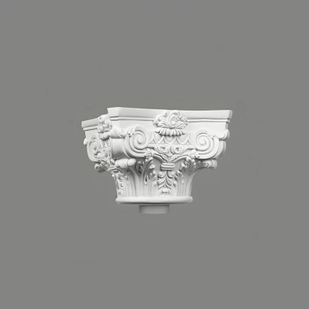 Capitel decorativ coloana Ø 15 cm C1000-2W 29 x 29 x 20,7 cm