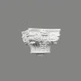Capitel decorativ coloana Ø 15 cm C1000-2W 29 x 29 x 20,7 cm