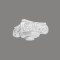 Capitel decorativ coloana Ø 18 cm C1001-1W 30 x 30 x 11,5 cm